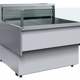 Витрина холодильная GC110 VM 1,25-2 (ВХСо-1,25 Carboma GC110 (динамика)) (СТАЛЬ)