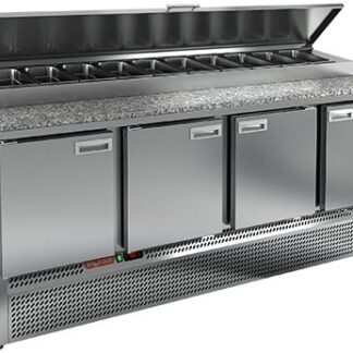 СТОЛ ДЛЯ ПИЦЦЫ HICOLD PZE1-1111GN (1/3) КАМЕНЬ
