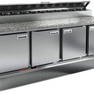 СТОЛ ДЛЯ ПИЦЦЫ HICOLD PZE2-1111GN (1/6) КАМЕНЬ