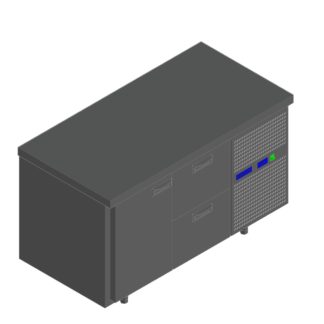 СТОЛ С ОХЛАЖД.ШКАФОМ HICOLD GN12/TN О