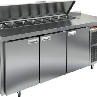 СТОЛ ДЛЯ САЛАТОВ HICOLD SL1-111SN C КРЫШК.