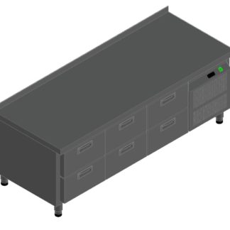 СТОЛ С ОХЛАЖД.ШКАФОМ HICOLD GN222/TN LT