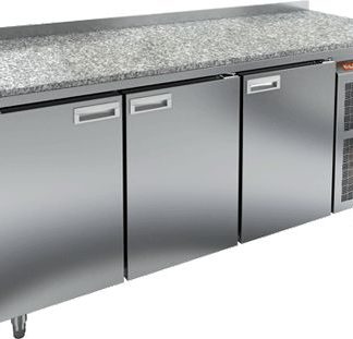 СТОЛ С ОХЛАЖД.ШКАФОМ HICOLD SN111/TN КАМЕНЬ