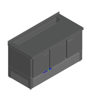 СТОЛ ДЛЯ САЛАТОВ HICOLD SLE1-111GN Б. КРЫШК.