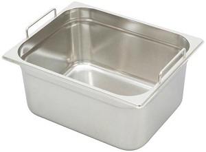 ГАСТРОЕМКОСТЬ HURAKAN GN-H 1/2-200 С РУЧКАМИ