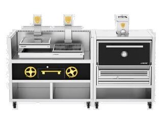 ГРИЛЬ-ПЕЧЬ КОМБИНИРОВАННАЯ JOSPER COMBO CVJ-50-2-1-PRO-S