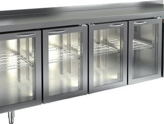СТОЛ С ОХЛ.ШКАФОМ СО СТЕКЛ.ДВЕР.HICOLD BNG 1111 HT