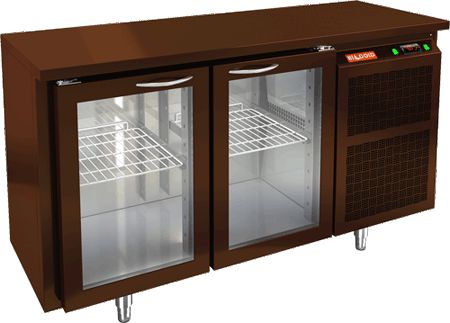 СТОЛ C ОХЛ.ШКАФОМ С СТЕКЛ.ДВЕР.HICOLD BNG 11 HT BAR