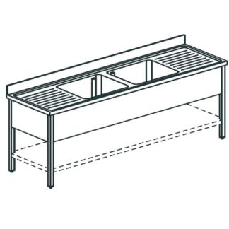 ВАННА МОЕЧНАЯ APACH CHEF LINE L2S207-552W