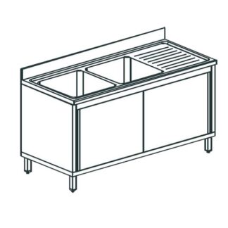 ВАННА МОЕЧНАЯ APACH CHEF LINE L2S197-65RWSD