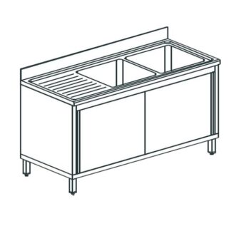 ВАННА МОЕЧНАЯ APACH CHEF LINE L2S147-45LWSD