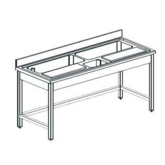 СТОЛ РАЗДЕЛОЧНЫЙ ДЛЯ РЫБЫ APACH CHEF LINE LTPF177S2