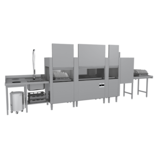 МАШИНА ПОСУДОМОЕЧНАЯ КОНВЕЙЕРНАЯ APACH CHEF LINE LTPT200 WMR