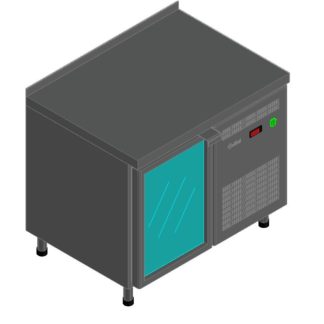 СТОЛ С ОХЛАЖД.ШКАФОМ СХС-70 24100012000