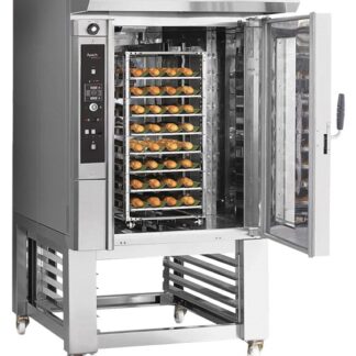 ПЕЧЬ МИНИРОТАЦИОННАЯ ГАЗОВАЯ С ПОДСТАВКОЙ С НАПРАВЛЯЮЩИМИ APACH BAKERY LINE C46CS TSTA
