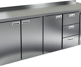 СТОЛ С ОХЛАЖД.ШКАФОМ HICOLD GN 1113 BR2 TN