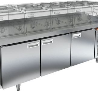 СТОЛ С МОРОЗ.ШКАФОМ HICOLD SN 111/BT LT