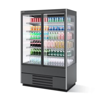 КОМПЛЕКТ ДВЕРЕЙ DOUBLE GLASS ДЛЯ ВИТРИНЫ BERG 125
