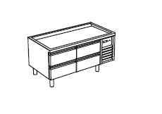 БАЗА ХОЛОДИЛЬНАЯ APACH CHEF LINE SLBR722
