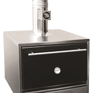 Печь CHO 45S Inox на древесном топливе со сплошной дверью VORTMAX 2017 г.в.