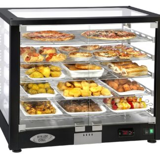 ВИТРИНА ТЕПЛОВАЯ ROLLER GRILL WD 780 D ЧЕРНАЯ