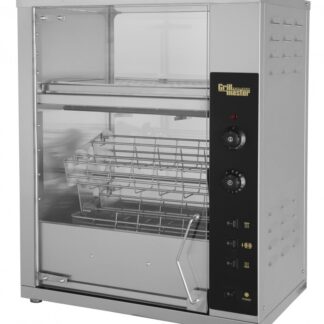 ГРИЛЬ Д/КУР GRILL MASTER КАРУСЕЛЬНЫЙ Ф3КМЭ(В) С ВИТРИНОЙ 21200
