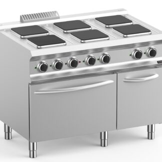 ПЛИТА ЭЛЕКТРИЧЕСКАЯ 6 КОНФОРОЧН. 700 СЕРИИ APACH CHEF LINE GLRE117FEP