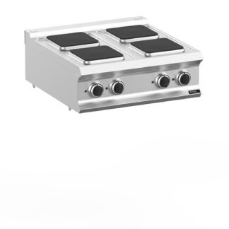 ПЛИТА ЭЛЕКТРИЧЕСКАЯ 4 КОНФОРОЧН. 700 СЕРИИ APACH CHEF LINE GLRE77P