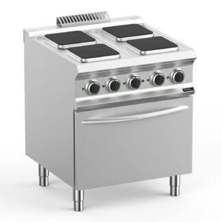 ПЛИТА ЭЛЕКТРИЧЕСКАЯ 4 КОНФОРОЧН. 700 СЕРИИ APACH CHEF LINE GLRE77FEP