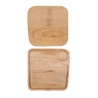 Блюдо деревянное 29х29см Buffet Wood ZCAWWBL1