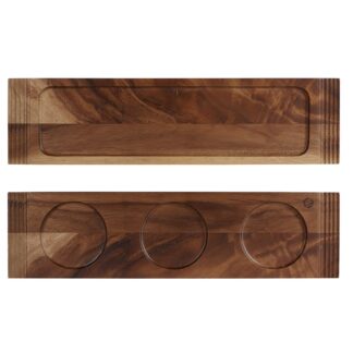 Блюдо деревянное 49,5х13см, двухстороннее, Buffet Wood ZCAWDBH31