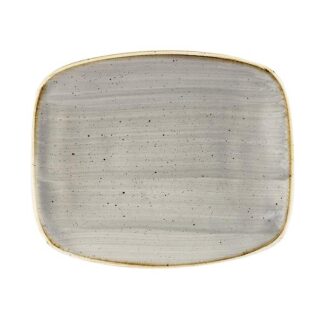 Блюдо прямоугольное CHEFS 15,4х12,6см, без борта, Stonecast, цвет Peppercorn Grey SPGSOBL11