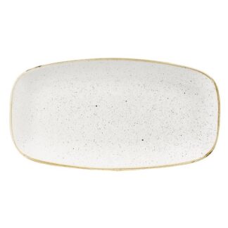 Блюдо прямоугольное CHEFS 26,9х12,7см, без борта, Stonecast, цвет Barley White SWHSXO101