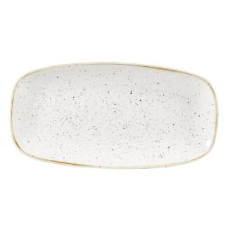 Блюдо прямоугольное CHEFS 29,8х15,3см, без борта, Stonecast, цвет Barley White SWHSXO111