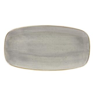 Блюдо прямоугольное CHEFS 29,8х15,3см, без борта, Stonecast, цвет Peppercorn Grey SPGSXO111