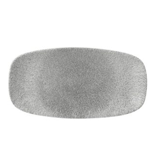 Блюдо прямоугольное CHEFS 29,8х15,3см, без борта, цвет Raku Jasper Grey, Studio Prints RKGJXO111