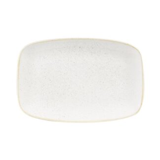 Блюдо прямоугольное CHEFS 30х19,9см, без борта, Stonecast, цвет Barley White SWHSOBL41