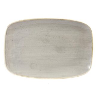Блюдо прямоугольное CHEFS 30х19,9см, без борта, Stonecast, цвет Peppercorn Grey SPGSOBL41