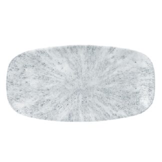 Блюдо прямоугольное CHEFS 35,5х18,9см, без борта, цвет Stone Pearl Grey, Studio Prints STGPXO141