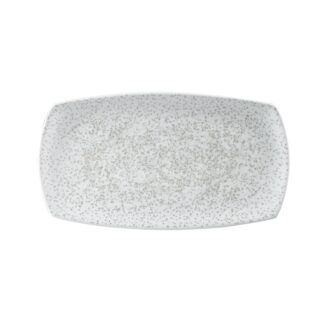 Блюдо прямоугольное узкое 35,5х19см, без борта, Menu Shades, цвет Caldera Chalk White ZCCWNRPL1