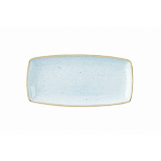 Блюдо сервировочное 29,5х15см, без борта, Stonecast, цвет Duck Egg Blue SDESOP111