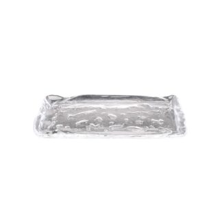 Блюдо стеклянное Лед прозрачное 25х11см h2см, Frost XGLAS-260