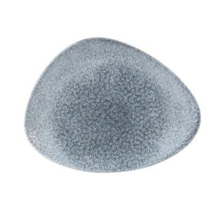 Блюдо треугольное CHEFS 26х20см, без борта, цвет Raku Topaz Blue, Studio Prints RKTBTC261