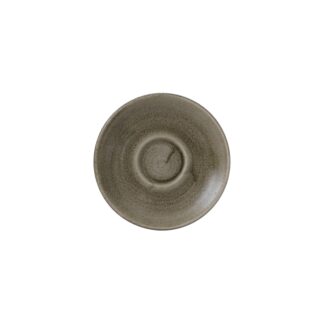 Блюдце 11,8см Stonecast Patina, цвет Antique Taupe PAATESS1