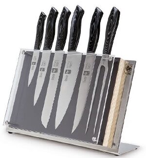 Набор ножей 6 предметов "DOURO GOURMET", с подставкой 42101.DR02000.006