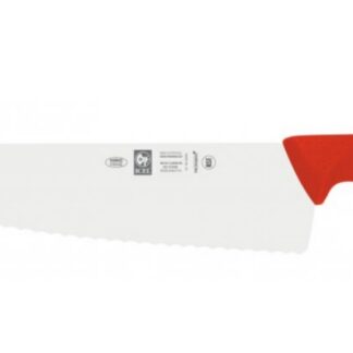 Нож поварской "Шеф" 25см с волнистой кромкой, красный HORECA PRIME 28400.HR60000.250