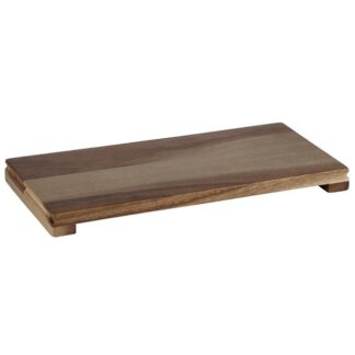 Подиум деревянный "Поднос" 34,2х16см h2,54см Buffetscape Wood ZCAWSRPB1