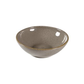Салатник 0,26л d13см h4,5см, без борта, Stonecast, цвет Peppercorn Grey SPGSBSB91