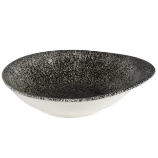 Салатник 0,30л 18х16,8см, без борта, цвет Raku Quartz Black, Studio Prints RKBQID71