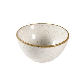 Салатник 0,40л d13см h6,5см, без борта, Stonecast, цвет Barley White SWHSBS141